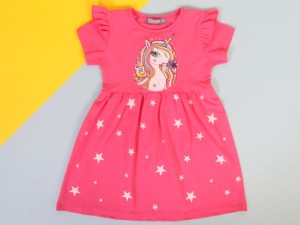 پیراهن با طرح اسب تک شاخ flower