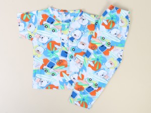 تیشرت و شلوار نوزادی راحتی نخی bamshi