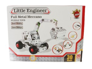 سازه های فلزی مکانو 30 مدل puzzle toys