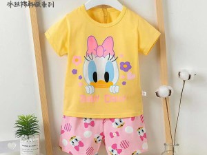 تیشرت و شلوارک دخترانه ku bao