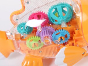 ماهی موزیکال چرخ دنده ای yj toys