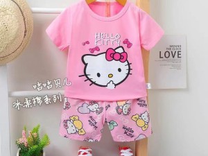 تیشرت و شلوارک دخترانه jijibeier