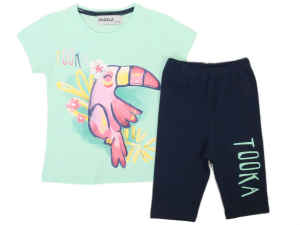 تیشرت و شلوارک دخترانه puzzle