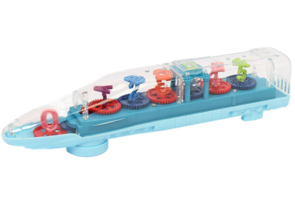 ترن اعداد موزیکال چرخ دنده ای hong jie