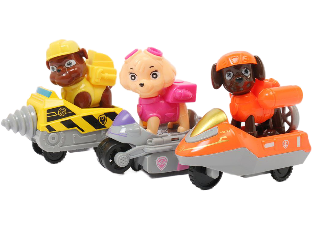 فیگور و ماشین سگ نگهبان Paw Patrol (تکی)