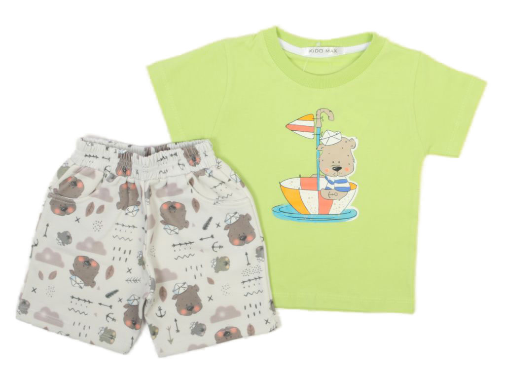 تیشرت و شلوارک راحتی پسرانه kido max