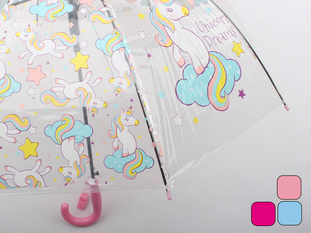 چتر شیشه ای اسب تک شاخ