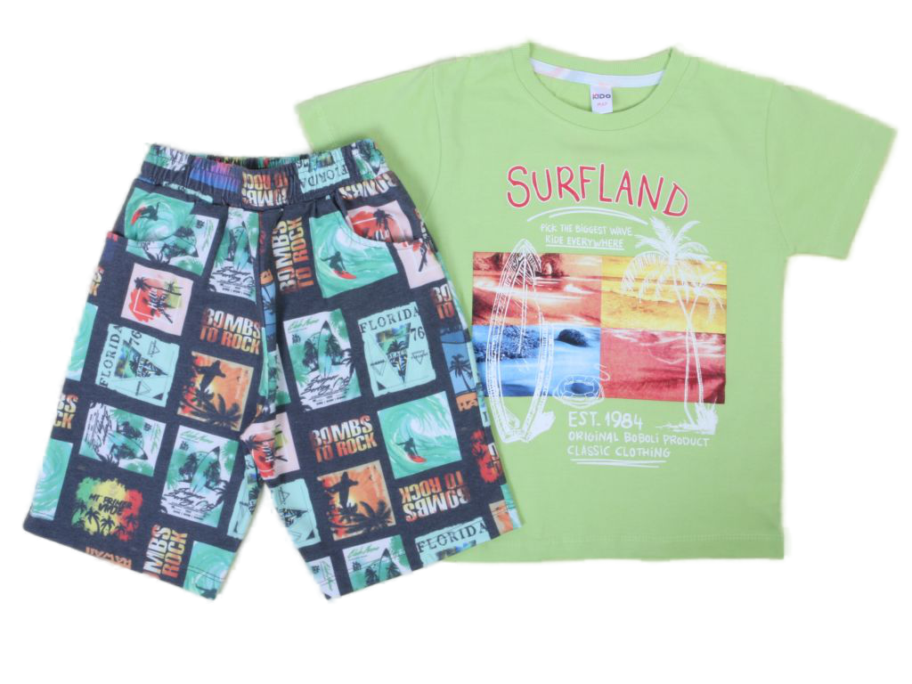 تیشرت و شلوارک راحتی پسرانه kido max