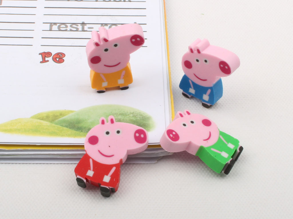 پاک کن فانتزی خوک (4 عددی)