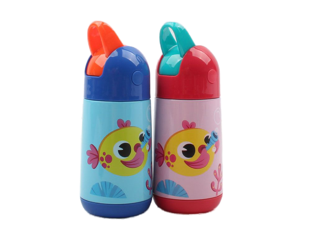 قمقمه استیل نی دار