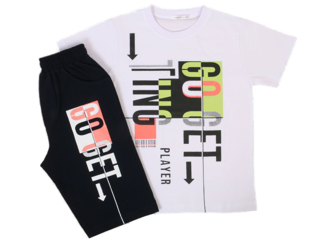 تیشرت و شلوارک راحتی پسرانه kido max