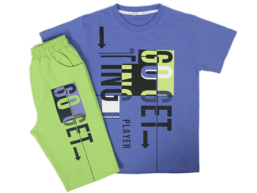 تیشرت و شلوارک راحتی پسرانه kido max