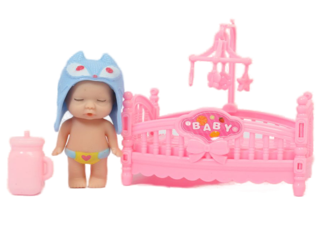 عروسک جیش کن با تخت lxy