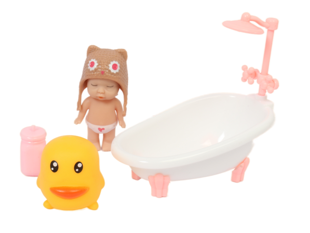 عروسک جیش کن با وان lxy