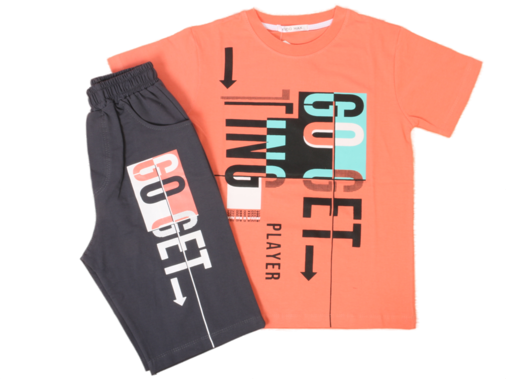 تیشرت و شلوارک راحتی پسرانه kido max