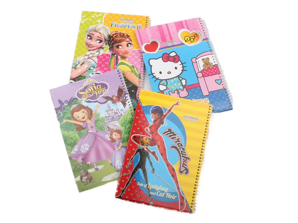 دفتر نقاشی سیمی جلد سخت