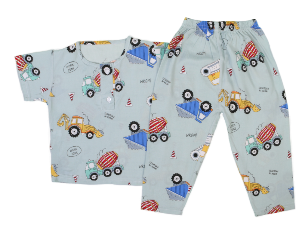 بلوز و شلوار راحتی نوزادی پسرانه bamshi