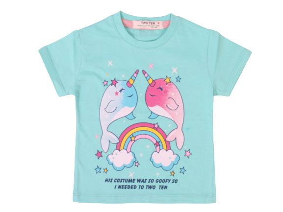 تیشرت نوزادی دخترانه two ten