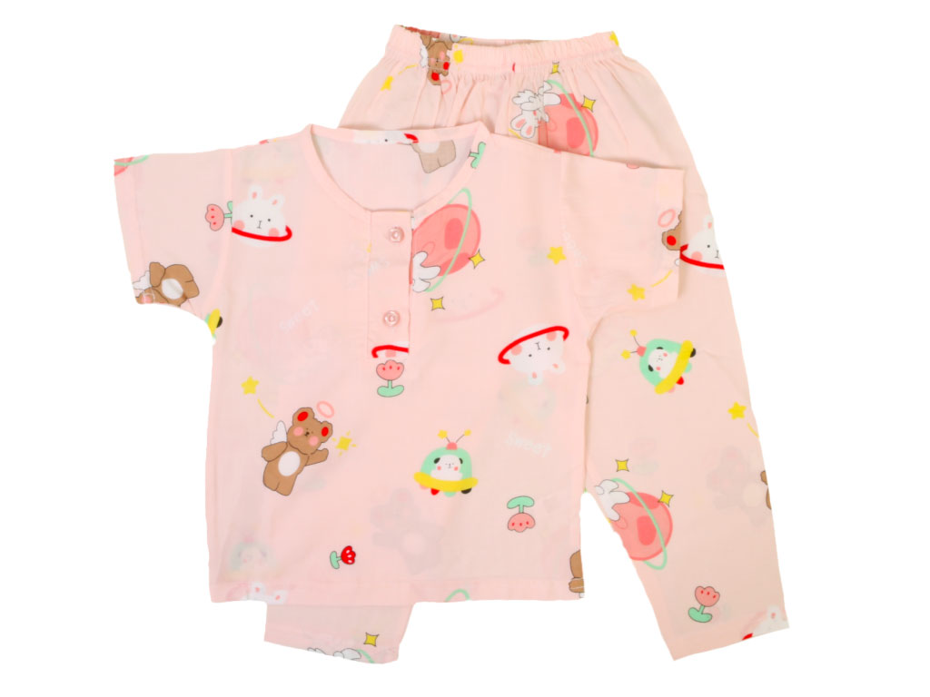 بلوز و شلوار راحتی دخترانه bamshi