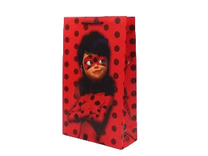 پاکت هدیه دختر کفشدوزکی (سایز بزرگ)