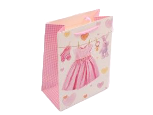 پاکت هدیه اکلیلی طرح پیراهن