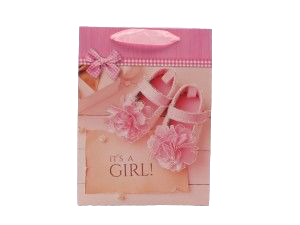 پاکت هدیه اکلیلی It's a girl