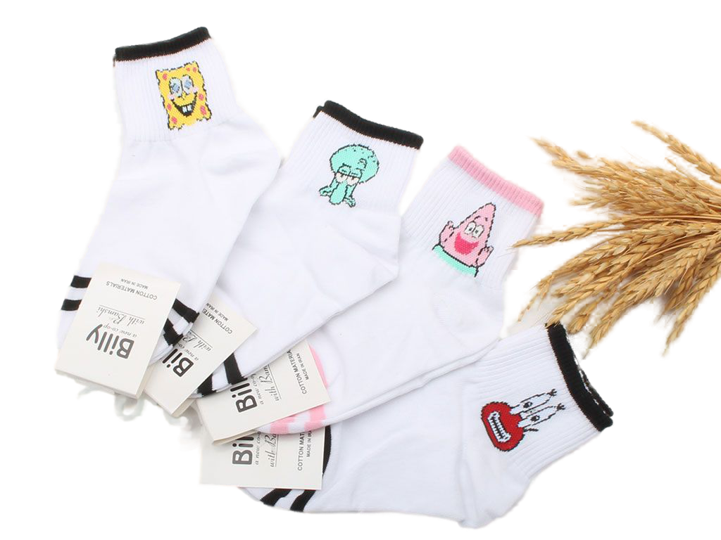 جوراب ساق دار باب اسفنجی (10 سال به بالا)