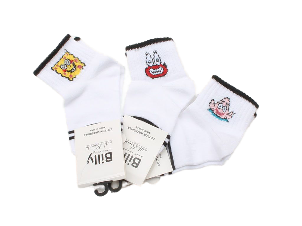 جوراب ساق دار باب اسفنجی (5-3 سال)