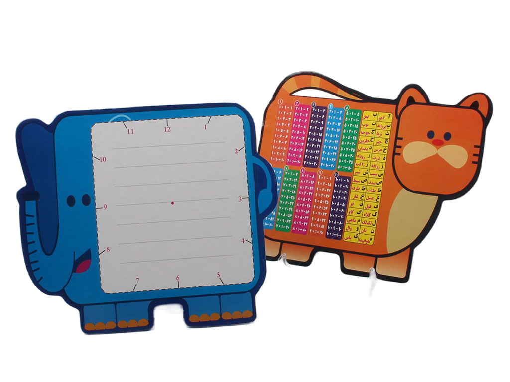 تخته وایت برد و جدول ضرب آموزشی