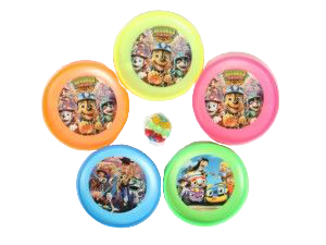 اسباب بازی چسبونک بشقابی طرح دار