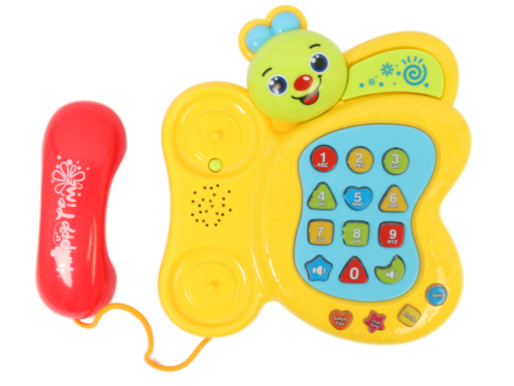 تلفن موزیکال طرح پروانه hengjia