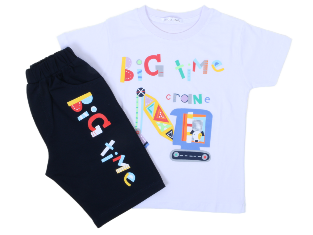 تیشرت و شلوارک راحتی پسرانه kido max