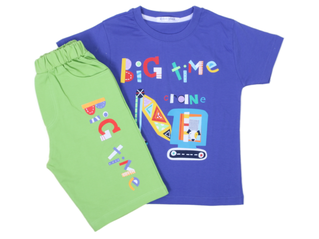 تیشرت و شلوارک راحتی پسرانه kido max