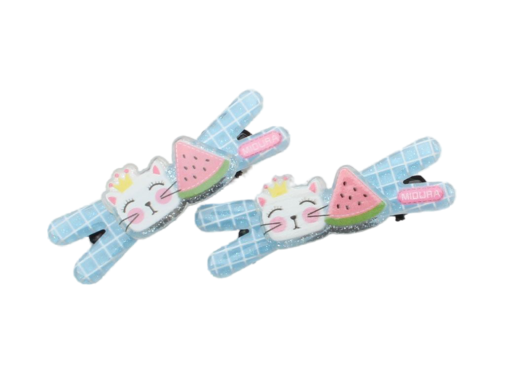 گل سر انبری دو عددی (دارای رنگ بندی)