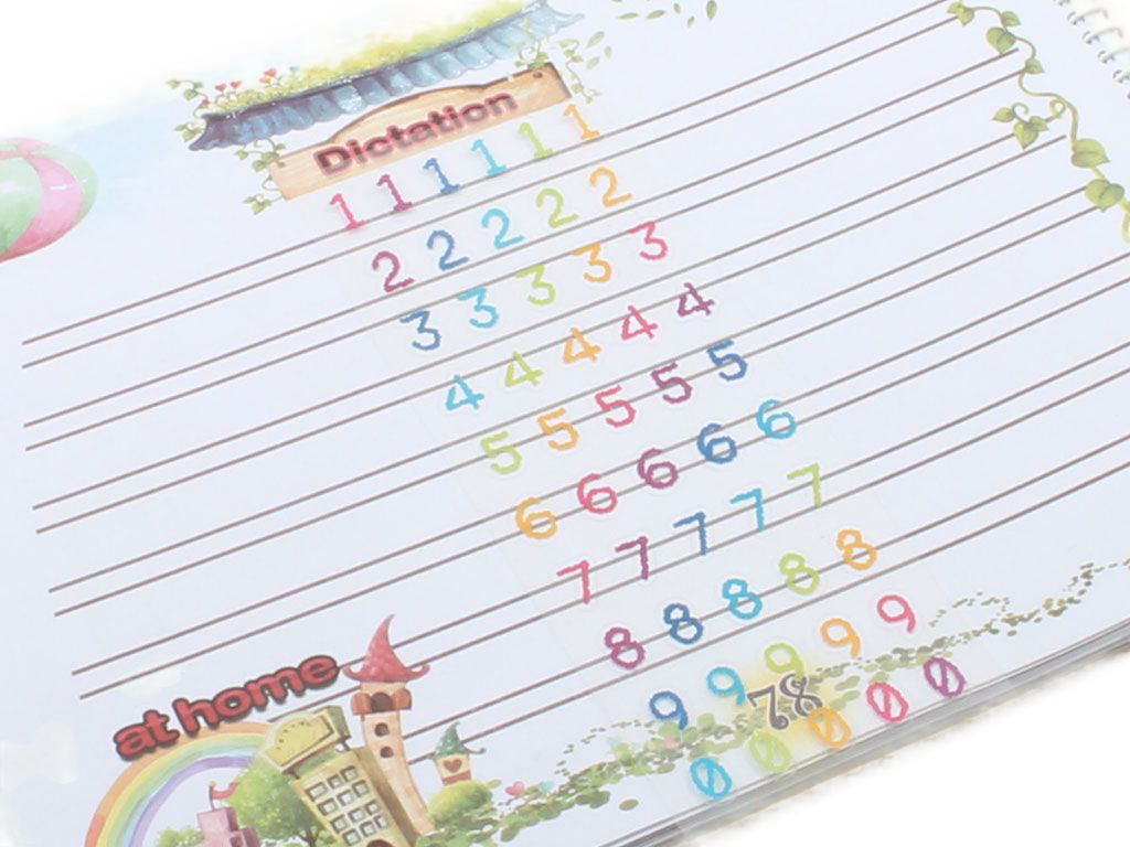 استیکر اعداد انگلیسی