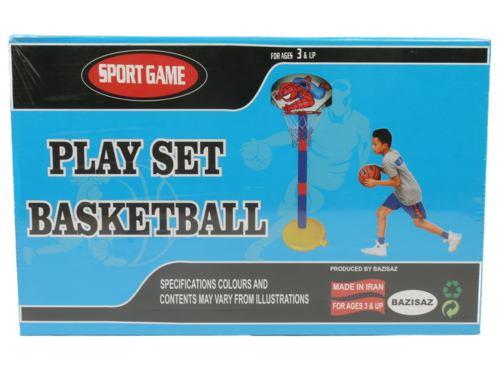 بسکتبال پایه دار اسباب بازی مرد عنکبوتی bazisaz
