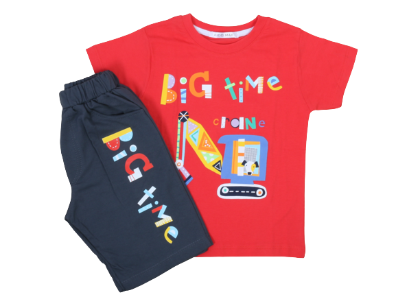 تیشرت و شلوارک راحتی پسرانه kido max