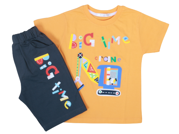 تیشرت و شلوارک راحتی پسرانه kido max