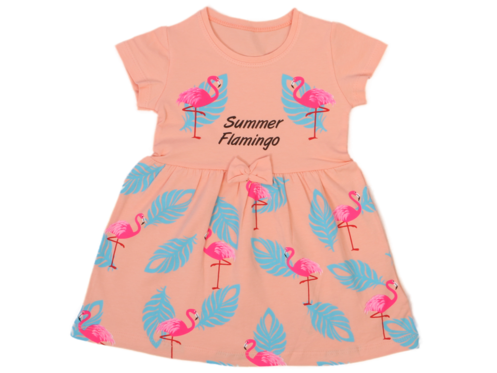 پیراهن دخترانه فلامینگو  serka