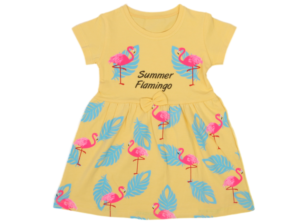 پیراهن دخترانه فلامینگو serka