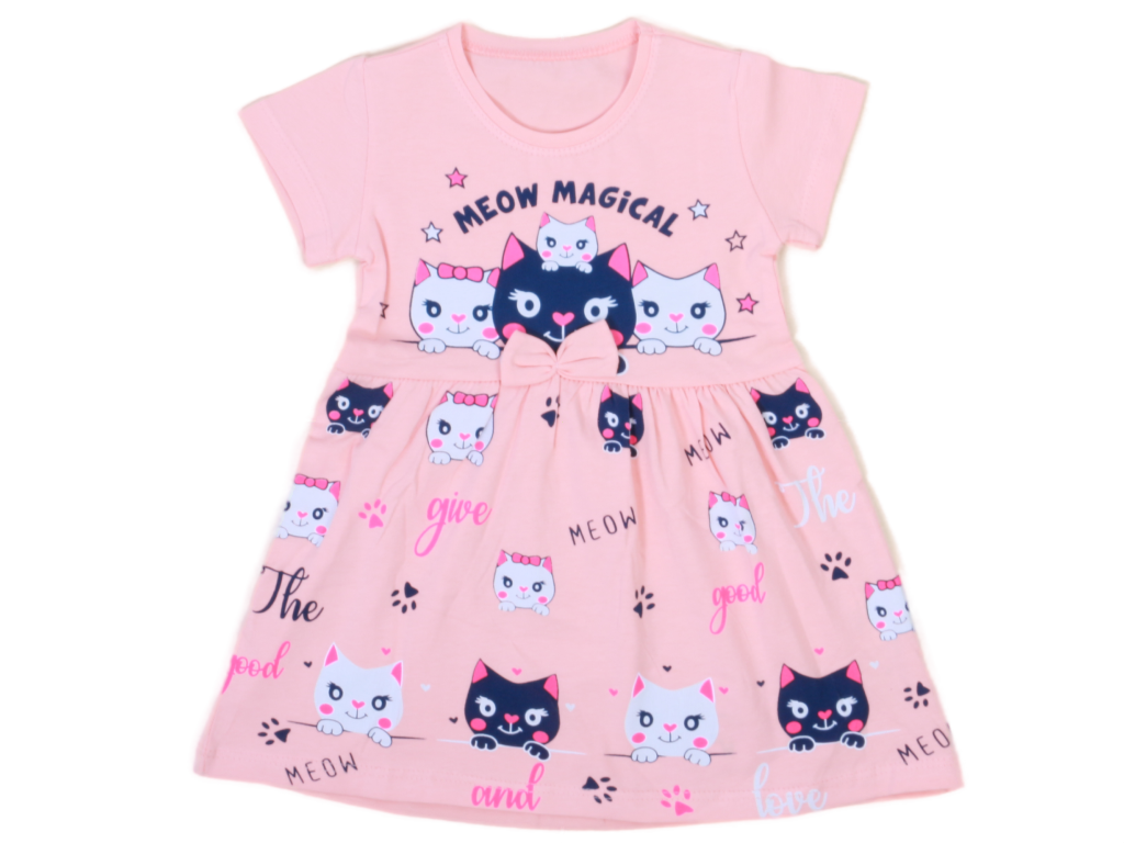 پیراهن دخترانه گربه های جادویی serka