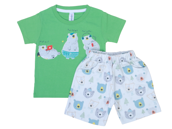 تیشرت و شلوارک راحتی پسرانه kido max