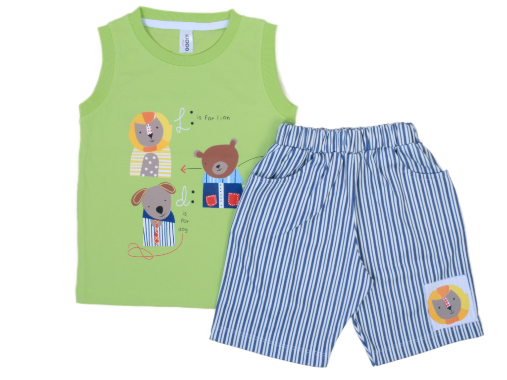 تاپ و شلوارک پسرانه kido max