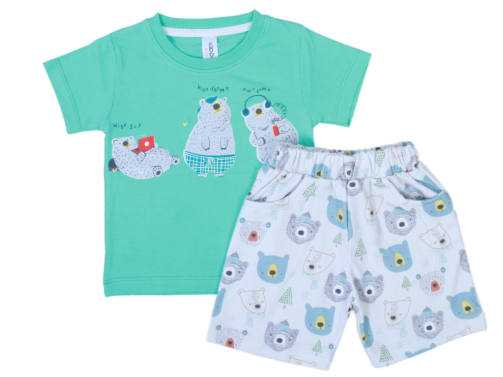 تیشرت و شلوارک راحتی پسرانه kido max