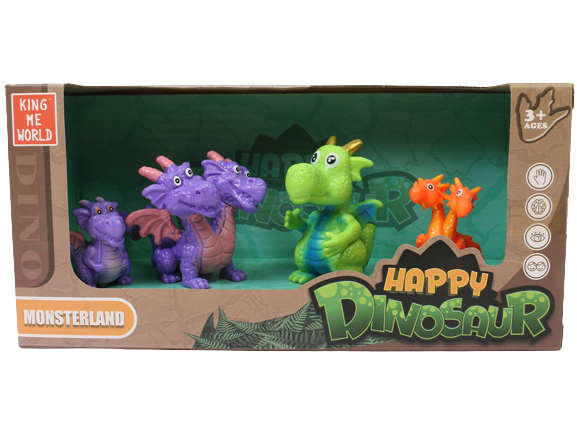 فیگور دایناسور 4 عددی