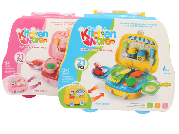 کیف لوازم آشپزخانه اسباب بازی