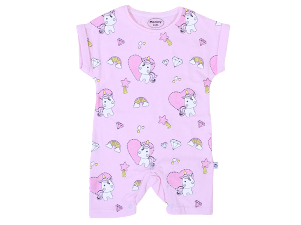 رامپر دخترانه monkey