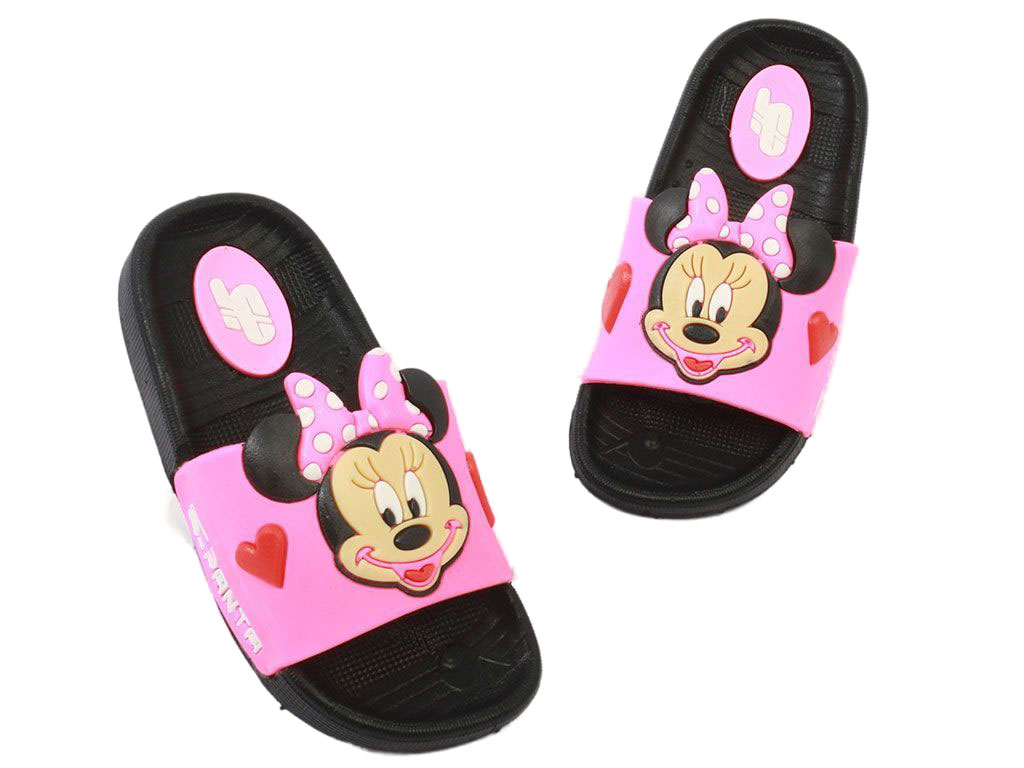 دمپایی دخترانه مینی موس  PS