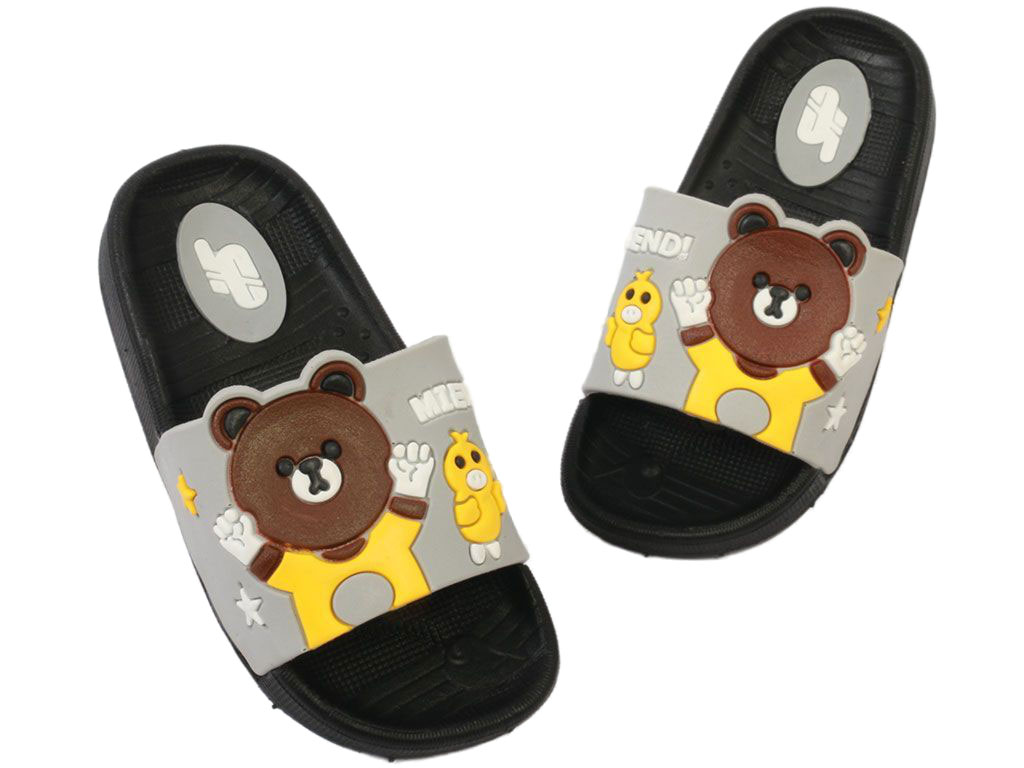 دمپایی پسرانه طرح خرس PS