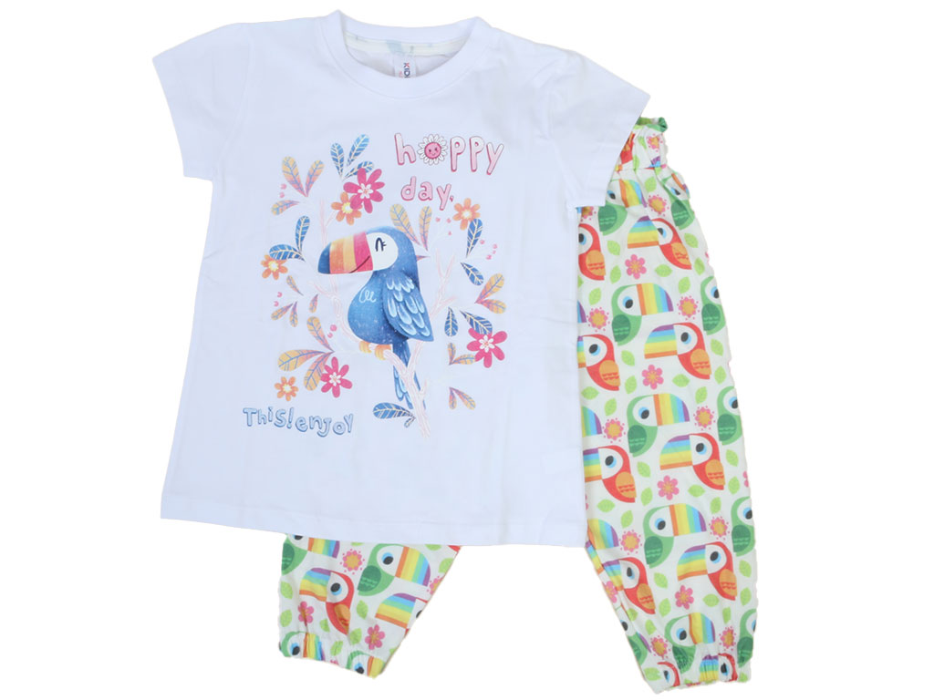 تیشرت و شلوارک راحتی دخترانه kido max